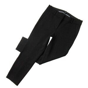 NWT J.Crew Slim Crop Cameron in Black Ponte Stretch Ankle Crop Pants 8